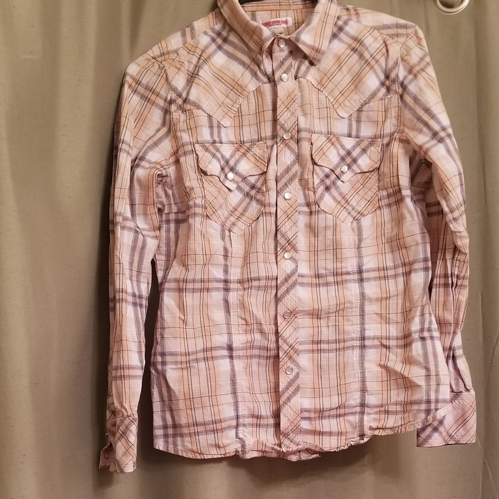 TRUE RELIGION Snap button shirt
